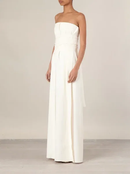 Rochie Maison Rabih Kayrouz alb