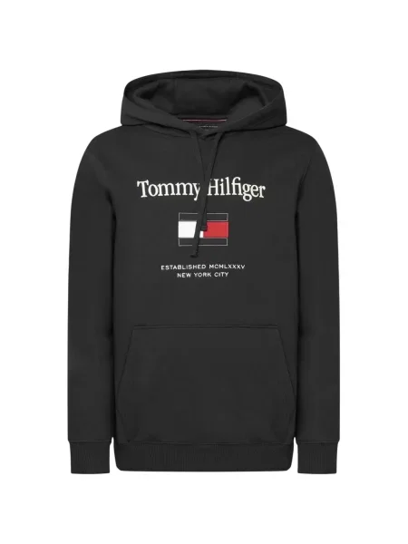 Mikina Tommy Hilfiger čierna
