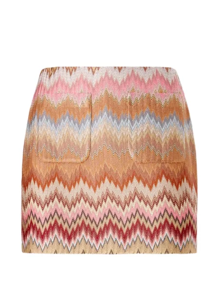Fusta mini Missoni portocaliu