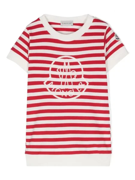 Koszulka dziecięca Moncler Enfant biała