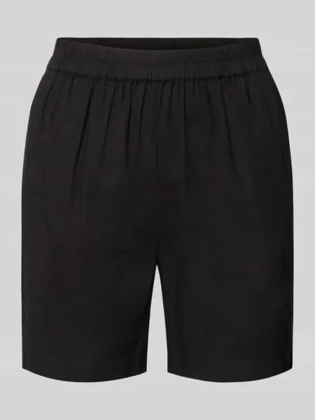 Szorty w kroju regular fit z czystej bawełny model JOLLY' Pieces czarne