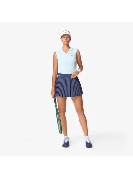 Lacoste Spódniczka Tenisowa Ultra Dry granatowa
