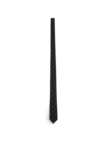 Cravată Tom Ford cu buline negru
