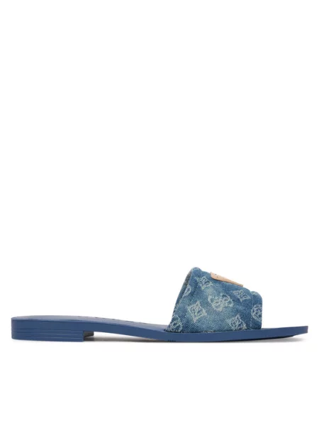 Papuci Guess albastru