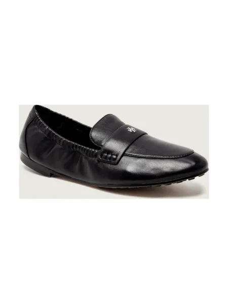 TORY BURCH Bőr lord cipők BALLET fekete