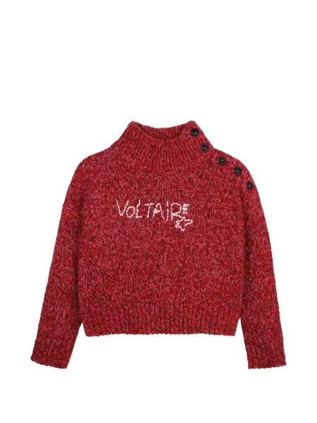 Sweter dziecięcy Zadig & Voltaire czerwony