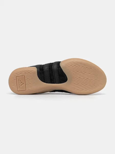Замшевые балетки Adidas Originals черные