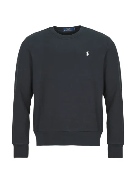 Froté mikina Polo Ralph Lauren čierna