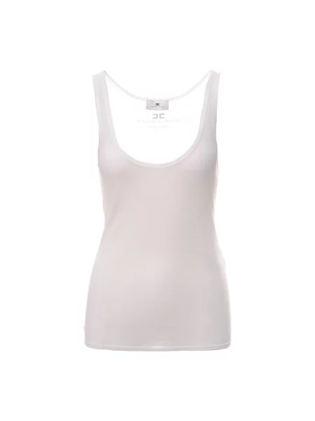 Podkoszulka Elisabetta Franchi wełniana biała