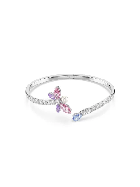 Swarovski náramok dámsky kovový so zirkónom Ariana Grande x Swarovski fialová