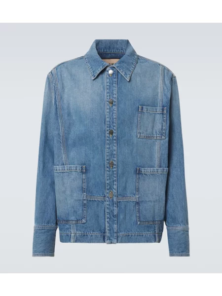 Geacă de blugi Plan C albastru