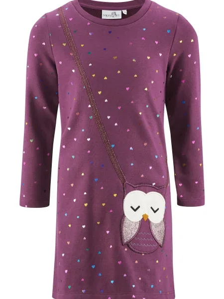Happy girls Rochie / galben / verde / ciclam albastru