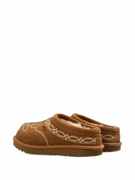 Klapki mules dziecięce Ugg brązowe