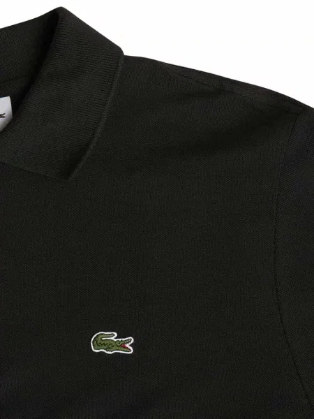 Koszulka polo Lacoste z krótkim rękawem z logo czarna