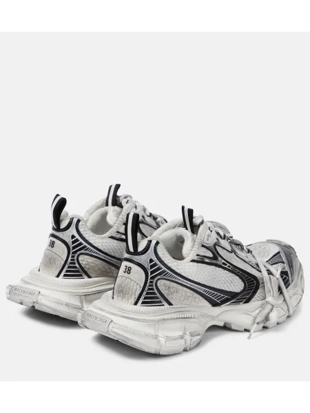 Sneakerși Balenciaga din piele alb