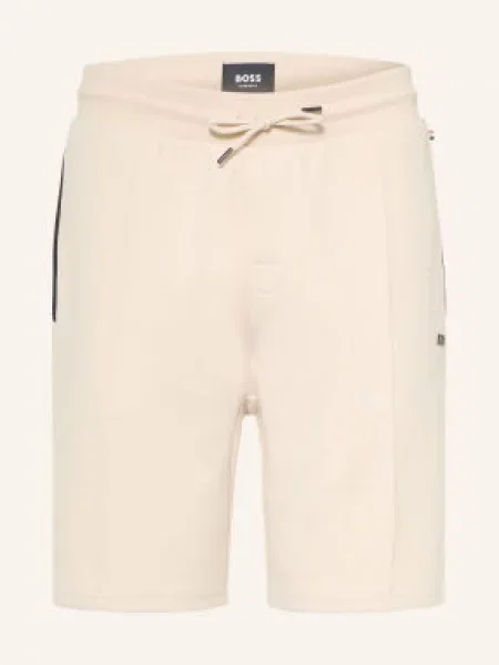 Boss Szorty Dresowe Sense beige beżowe
