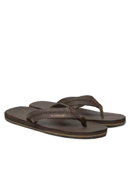 Žabky Quiksilver Carver Natural II brown 1 hnědé