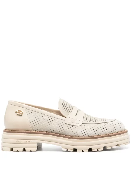 Pantofi loafer Baldinini din piele de căprioară