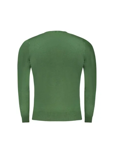 Sweter Cavalli Class wełniany zielony