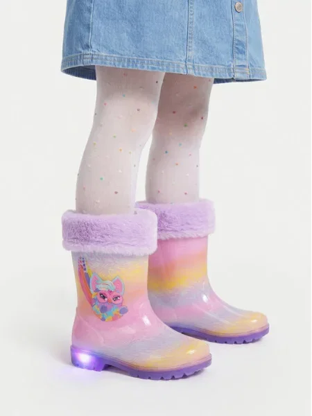 FURBY Cizme de cauciuc violet