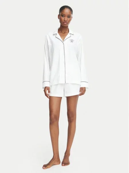 LAUREN RALPH LAUREN Pizsama fehér