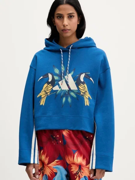 Adidas bluza niebieska