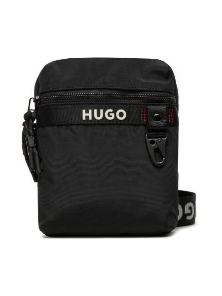 Чанта през рамо HUGO черно