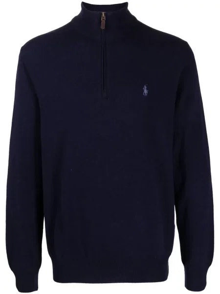 Vunene prugaste čarape Polo Ralph Lauren s vezom ružičasta