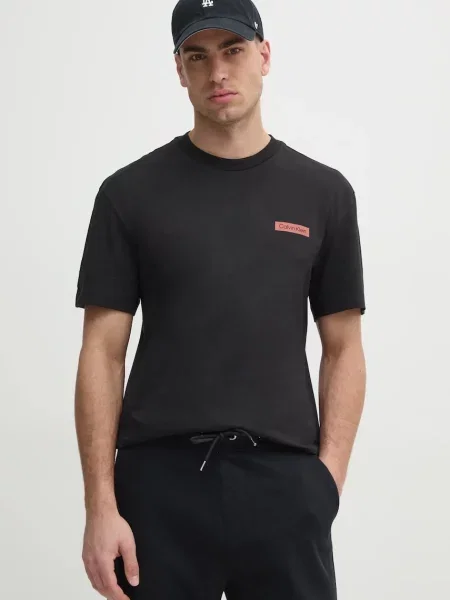 Tričko Calvin Klein s potiskem černá