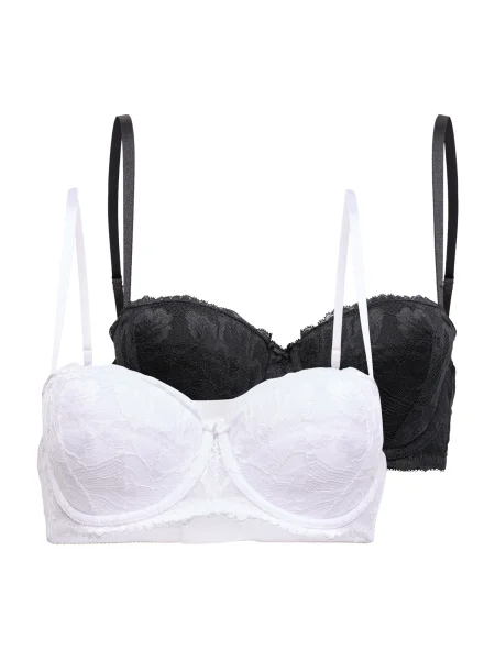 Dorina Sutien negru alb