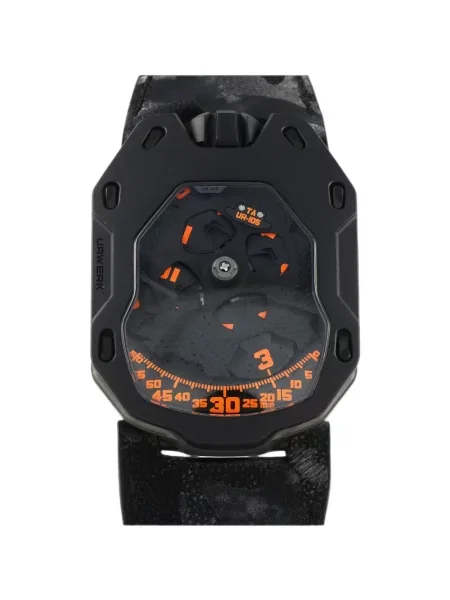 Hodinky Urwerk černé