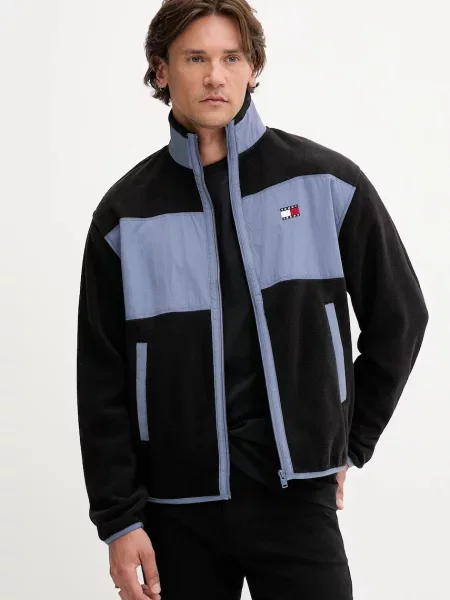 Geacă Tommy Jeans albastru