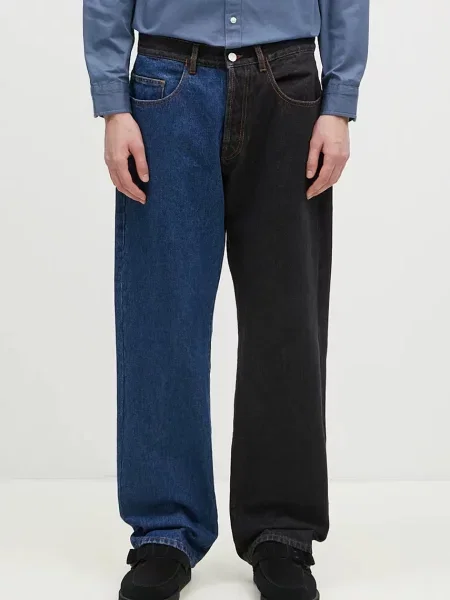 Kavbojke Aries Varsity Batten Jeans črna