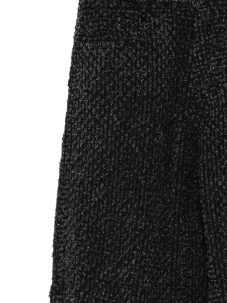 Pantaloni Melitta Baumeister tricotate negru