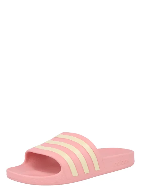 ADIDAS ORIGINALS Saboți Adilette Aqua crem / pitaya roz