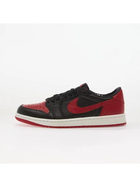 Sneakers Air Jordan 1 Low OG "Banned" Black/ Black-Varsity Red-Summit White EUR 41 alb