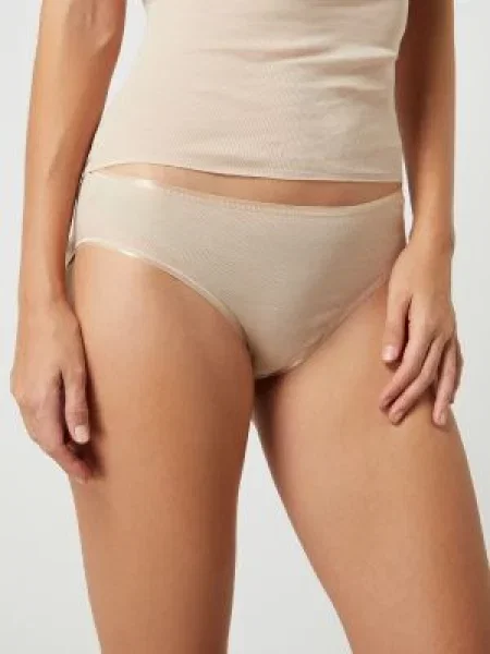 Hanro Slipy Cotton Seamless beige beżowe
