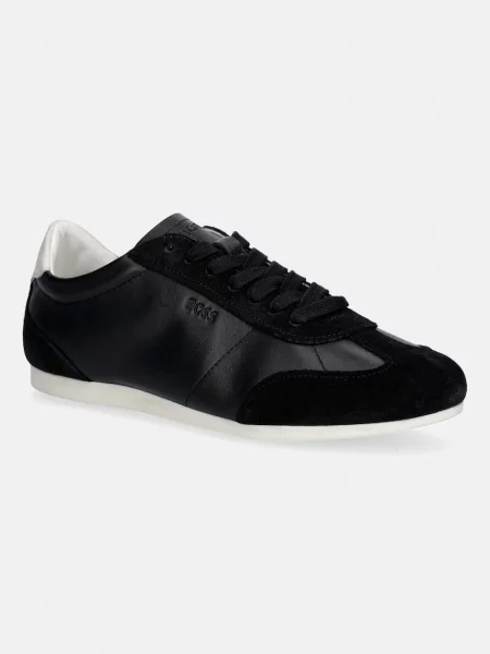 BOSS Solenne sneakers pentru femei din piele alb