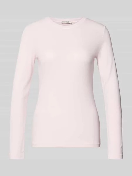 Top Marc O'polo z długim rękawem różowy