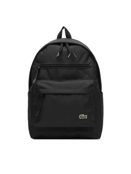 Раница LACOSTE Backpack Black Universal черно