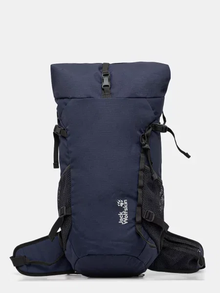 Jack Wolfskin rucsac VELOCITY LITE bleumarin mare cu imprimeu