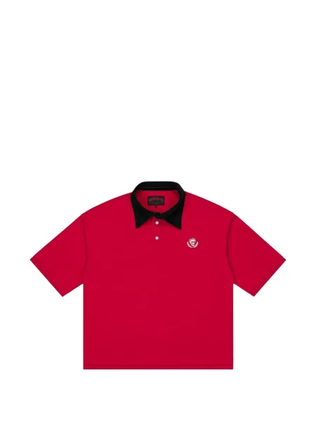 Koszulka polo Godspeed z logo czerwona