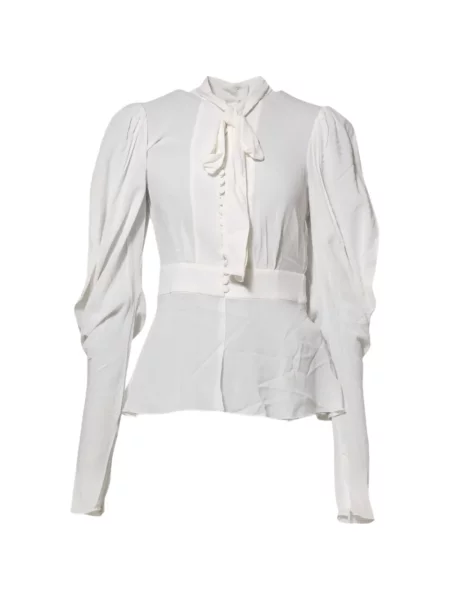 Bluză Dolce & Gabbana alb