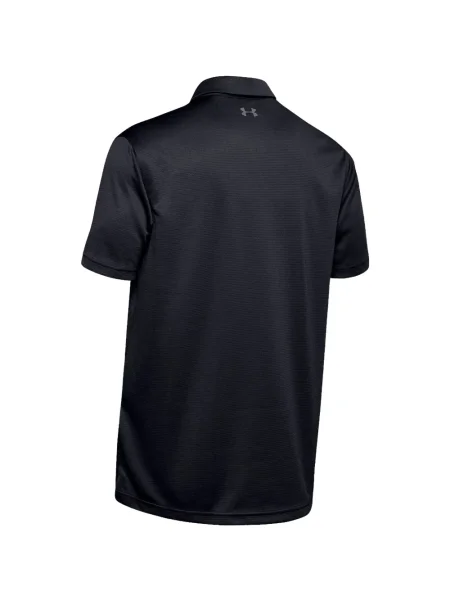 Scurt tricou polo Under Armour negru