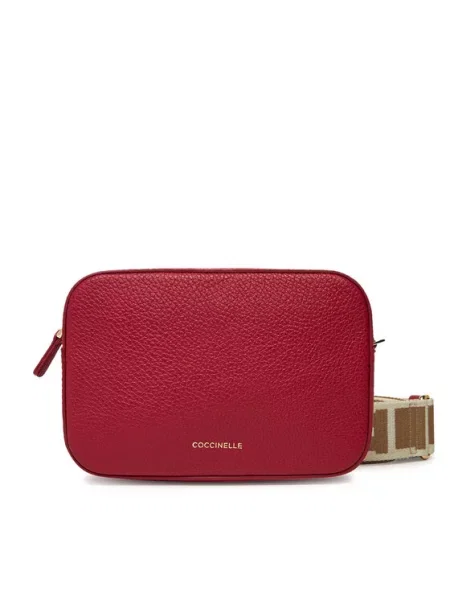 Pisemska torbica Coccinelle rdeča