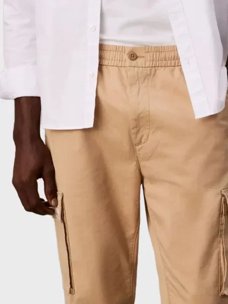 Брюки карго Calvin Klein Jeans бежевые