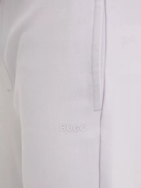 Спортивні штани HUGO однотонні фіолетовий