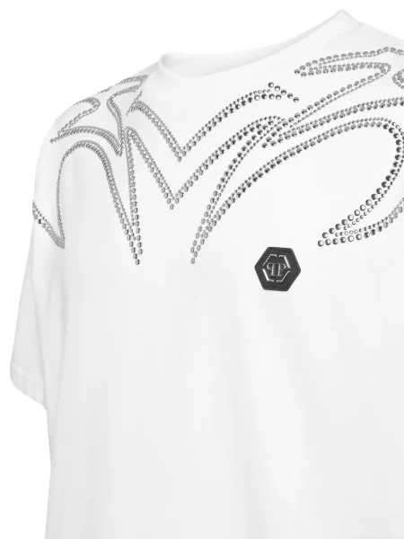 Tricou Philipp Plein alb