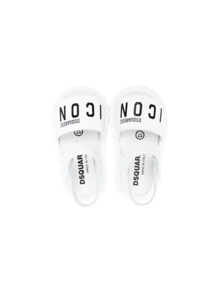 Sandały dziecięce Dsquared2 białe