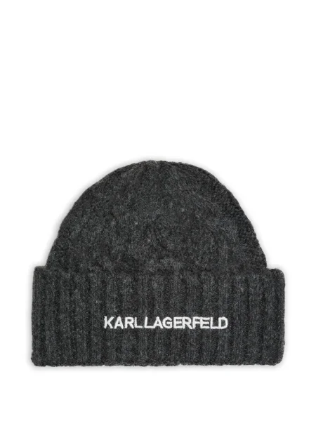 Căciulă Karl Lagerfeld tricotate gri